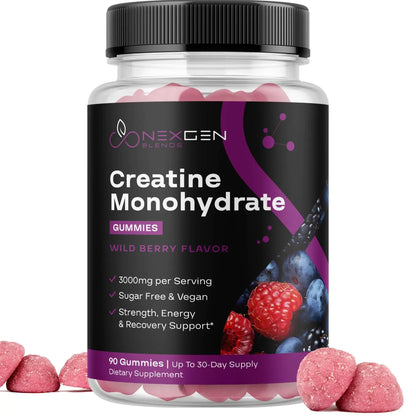 Sugar Free Creatine Monohydrate Gummies